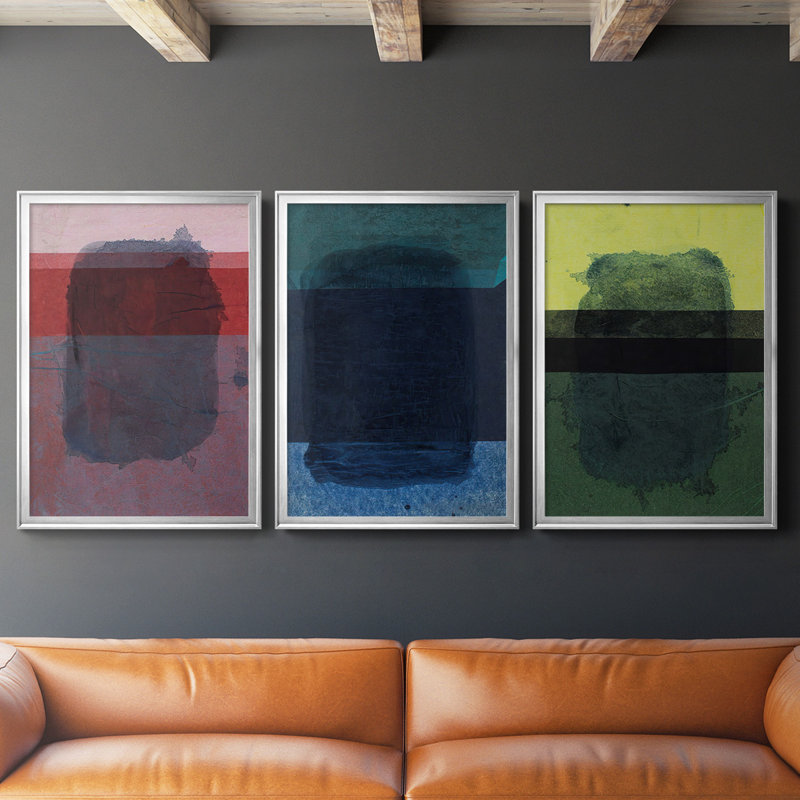 Souvenirs de Rothko I, toile encadrée de qualité supérieure - prête à être accrochée, H 42,5 po x l 61 po x P 2,5 po