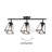 Lachaidh 24.75'' 3 -Light Fixed Track Track Kit with Dimmable and Adjustable Head