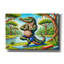«Crocodile Yoga» par Rey Klimt, art mural sur toile-74689685