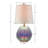 Ranier Iridescent Glass Table Lamp