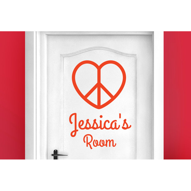 Wall Decal, Orange