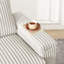 71" Plush Corduroy  Loveseat Small Sofa Without  ottoman