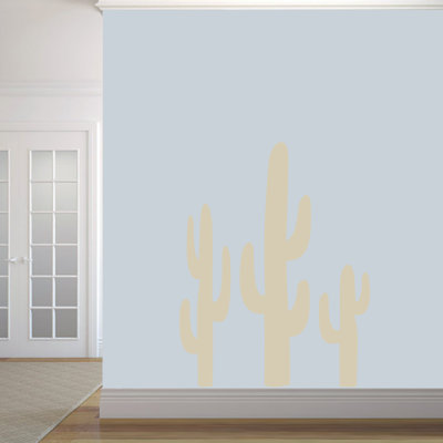 Adhésif décoratif cactus