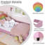 Lit de jour en tissu arc-en-ciel Rainbow