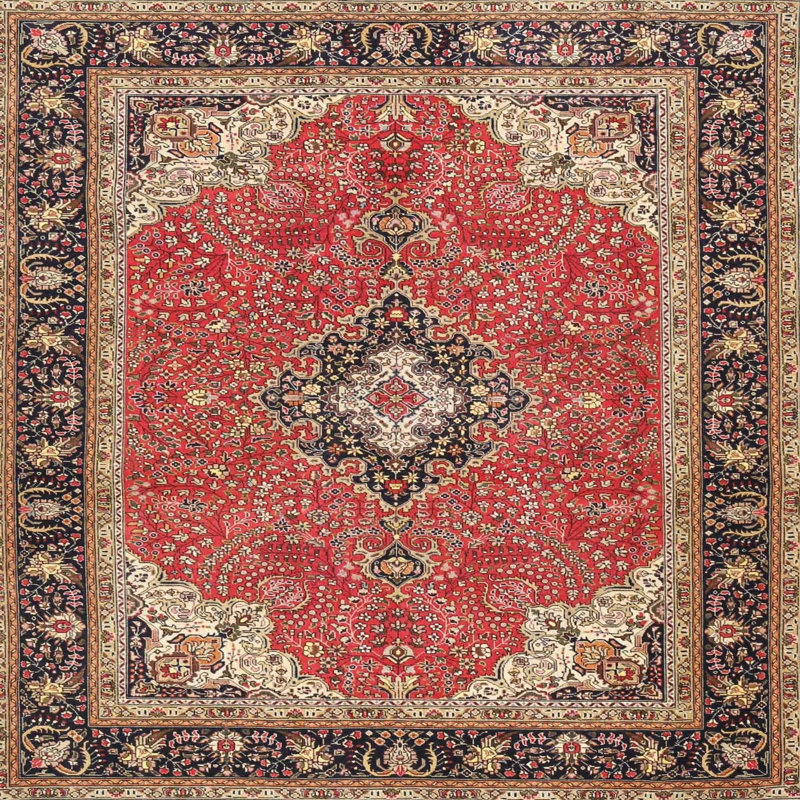 Rayhan Oriental Indoor Rug, Square 3'