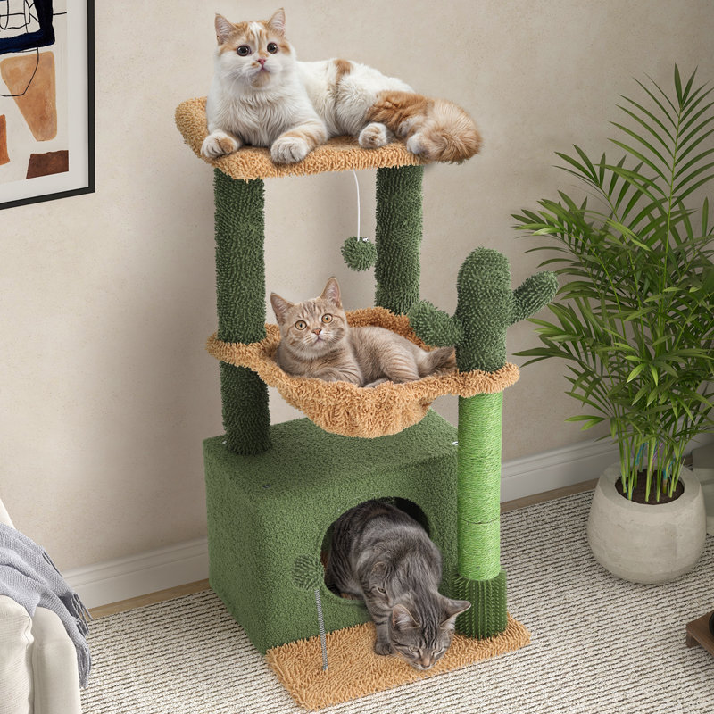 Ethe 32" H Scratching Post Cat Tree