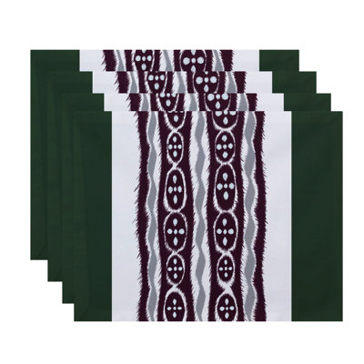 Ensemble de napperons 4 pièces Daeisha