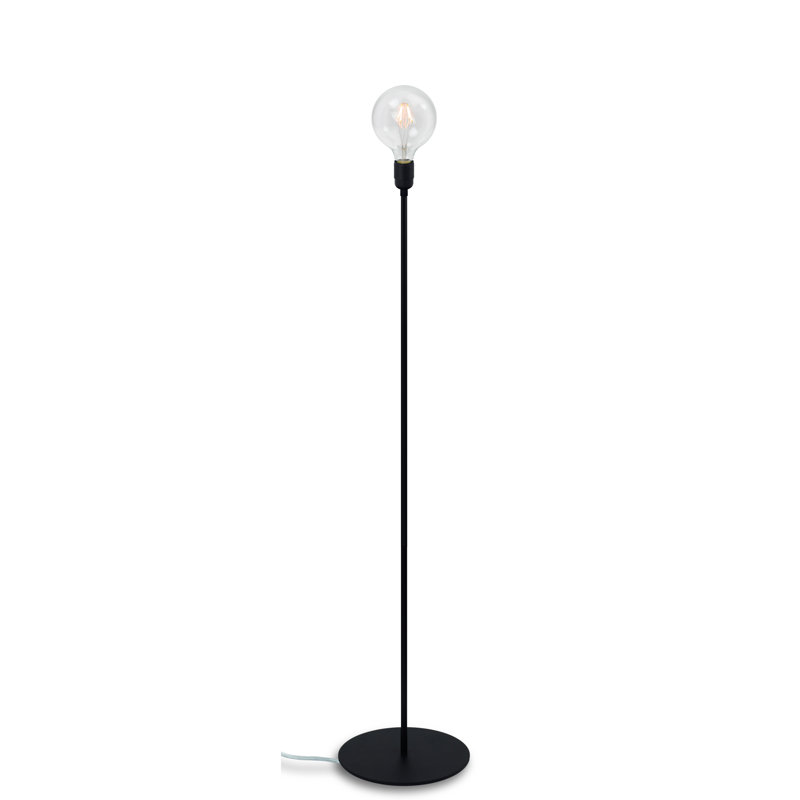 Bi 130cm Traditional Floor Lamp, Black