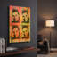 Tableau mural en métal doré « Elvis 4 » de Dean Russo, 30,5 x 40,5 cm-1451649720