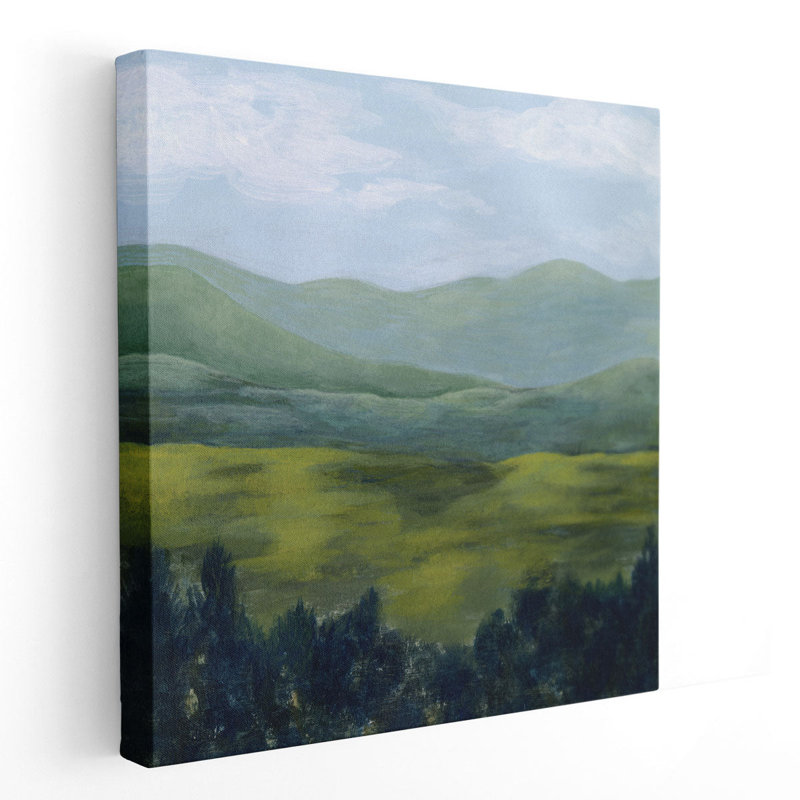 «Open Valley I», reproduction d'art sur toile, H 12 po x l 12 po