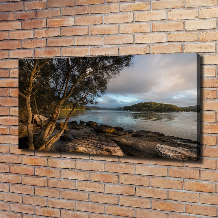 Union Rustic Tree By The River - Wrapped Canvas Art Prints | Wayfair.co.uk