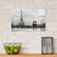 Paris Red Umbrella by Chris Consani - Print on Canvas-50018570-56676374