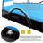 Traditional Outdoor Double Chaise Lounge With Cushions And Sun Canopy-733753402