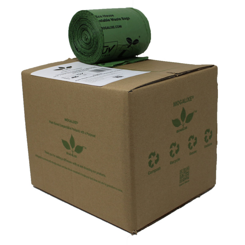 Mogalixe Compostable 3-Gal. Trash Bags