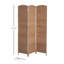 Paravent 3 panneaux pliable, écran d'intimité en osier de 6 pi de hauteur avec charnière 360 °, naturel-30775144-31230685-127659248