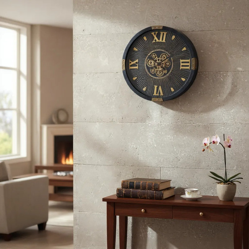 Metal Wall Clock