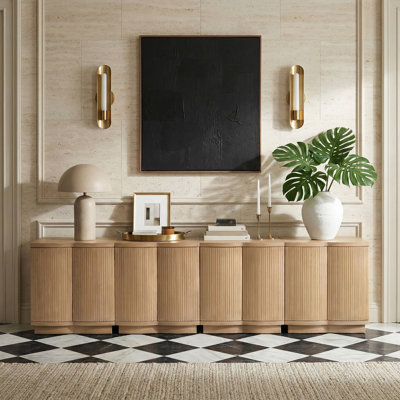 Aveline Oak Veneer Sideboard/Buffet