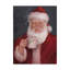 Reproduction de peinture acrylique sur toile tendue «Santa With a Mug»-27489541
