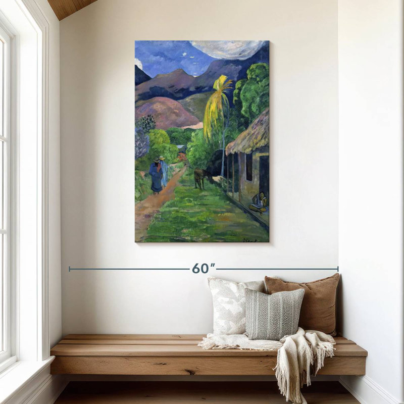 Alvord Street à Tahiti, H 45 po x l 30 po