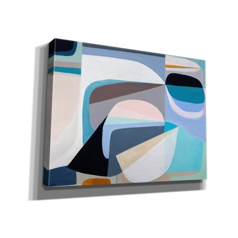 «Ivy Bronx» «Drift» par Marion Griese, art mural sur toile, H 12 po x l 16 po x P 0,75 po