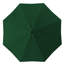 Parasol de marché octogonal en aluminium noir 9 pi avec manivelle et inclinaison en oléfine-88155925