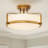 Harper Three Light 18" Retro Bowl Semi-Flush Mount Ceiling Light-1646376368-1658876543