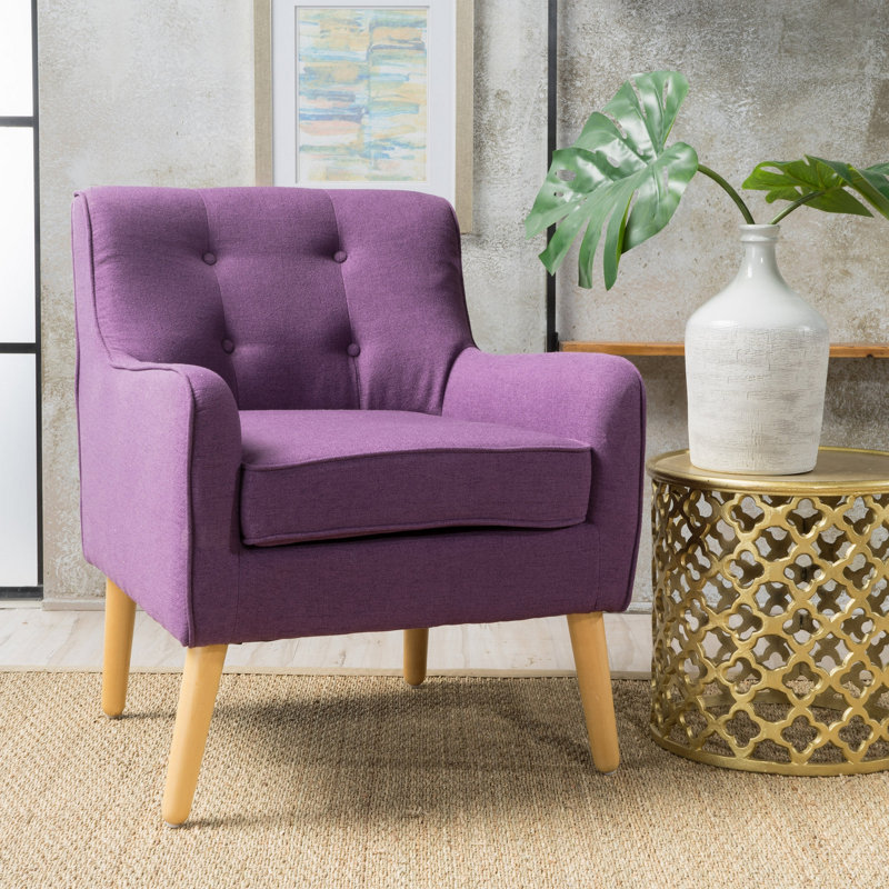 Chaise avec accoudoirs, Purple