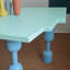 Bureau en bois de frêne coloré Creative Design-2012682561