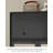 Nordic Solid Wood Rattan Storage Wardrobe