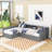 Wooden Daybed with Storage Drawers-1804342765