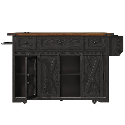 144.4 cm W Kitchen Island with