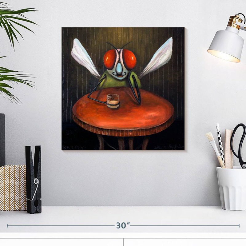 Ketti Bar Fly, 16" H x 16" W