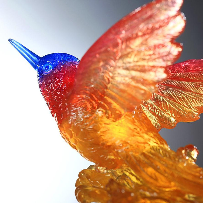 Hummingbird Decorative Sculpture