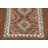 Geometric Wool Kilim Oriental Rug 3x4