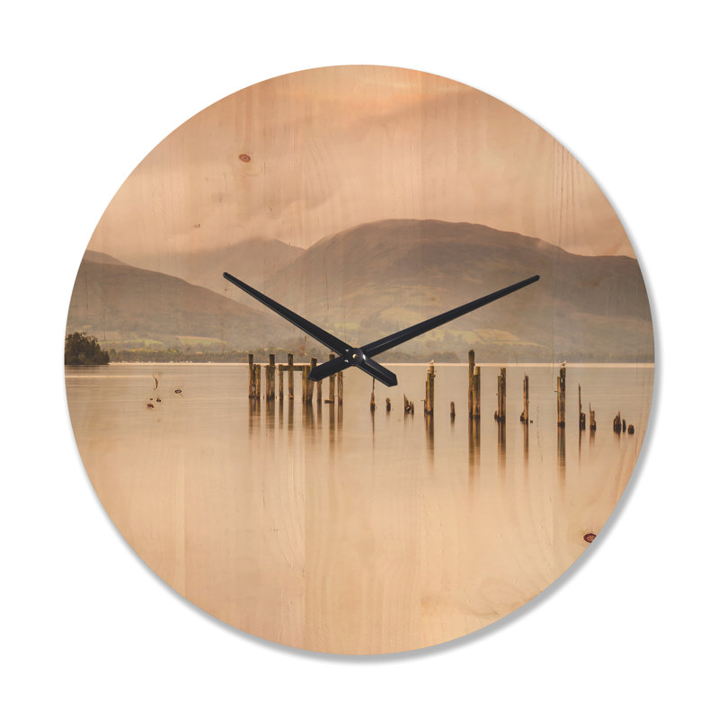 Horloge murale Loch Lomond, Très grand