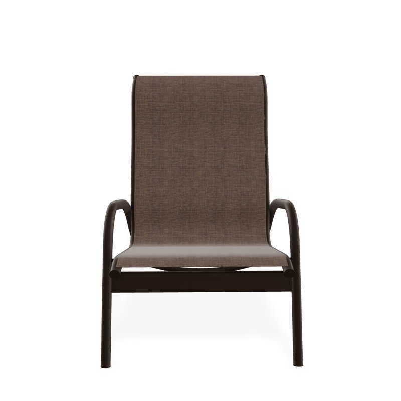 Gardenella Patio Chair, Mocha Sunbrella®, Kona