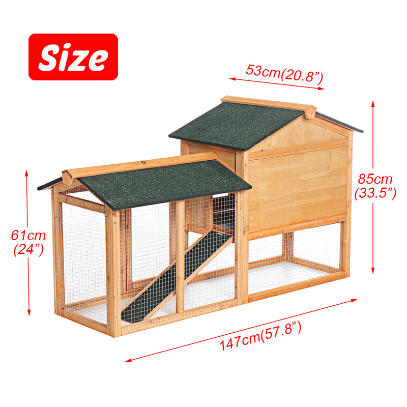 Keanu Weather Resistant Rabbit Hutch