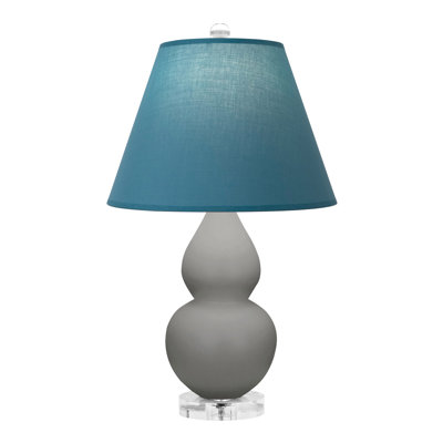 Petite lampe d'appoint à double gourde