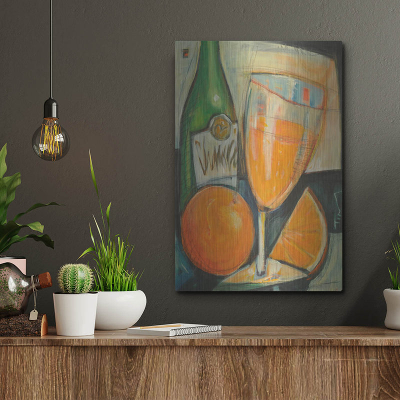 «Mimosa» par Tim Nyberg, Walart en métal, H 16 po x l 12 po