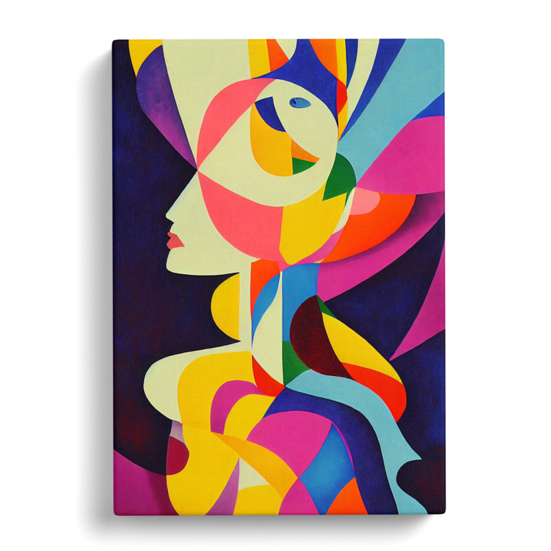 Angel Abstract - Wrapped Canvas, 76cm H x 50cm W x 3cm D