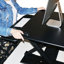 Lorena Adjustable Metal Base Standing Desk Converter