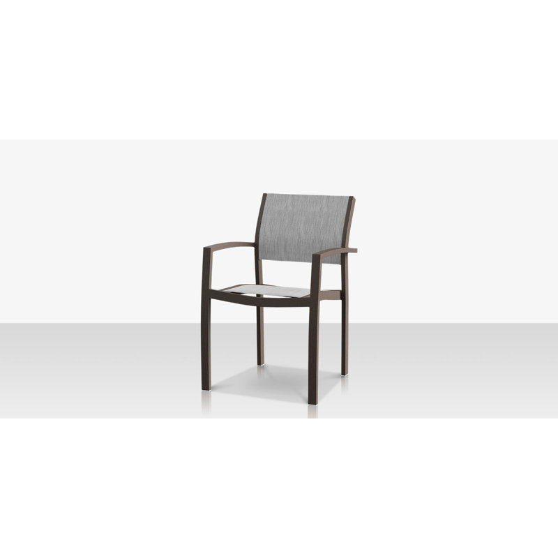 Chaise de salle à manger Fusion, Platine Metallica, Gris Tex
