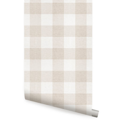 Panneau de papier peint à carreaux Martianna
