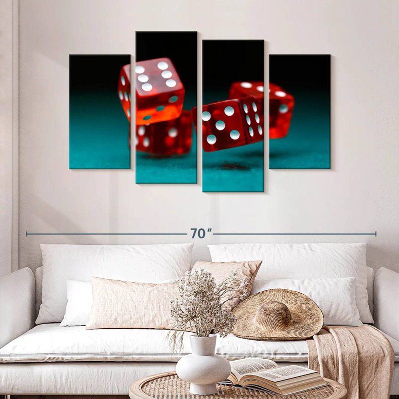 Senne Rolling Dice, H 32 po x l 52 po