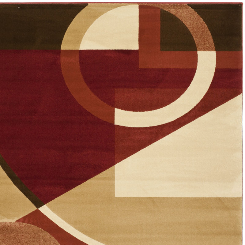 Charis Performance Abstract Rug, Rectangle 5'3" x 7'7"