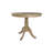 Classic Beige 36-Inch Round Dining Table with Space-Saving Pedestal Design-90108568-90108570