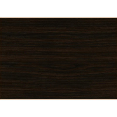 Bureau d'ordinateur de coin en L 48 po avec tablettes de rangement Industrial | Stratifié espresso | Métal noir