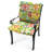 22" x 44" Outdoor Chair Cushion with Ties and Loop-1798085435
