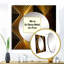 «Op-Art Retro Gold Geometric Dimensions I - Abstract»-100983611