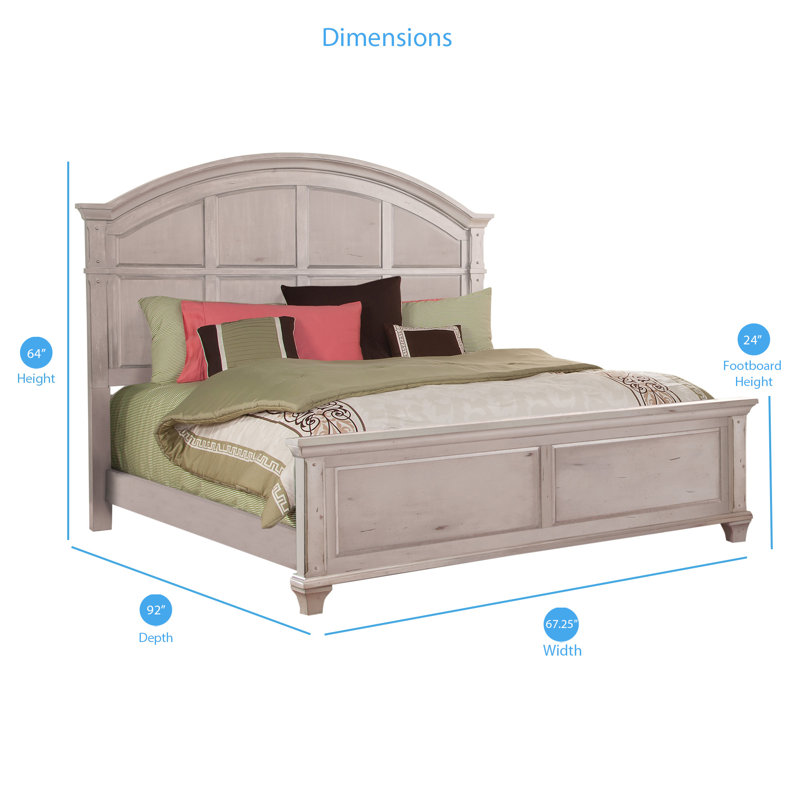 Wyarno Headboard, Queen, Antique Cobblestone White,